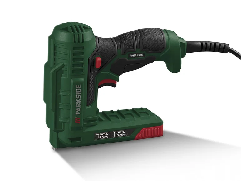 PARKSIDE Agrafeuse-cloueuse électrique PHET 15 C2. 70 W