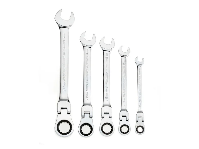 PARKSIDE® Set de 5 clés mixtes à cliquet