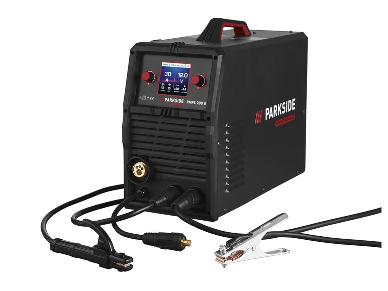 PARKSIDE PERFORMANCE Poste à souder avec technologie double pulsée PMPS 200 B. 200 A