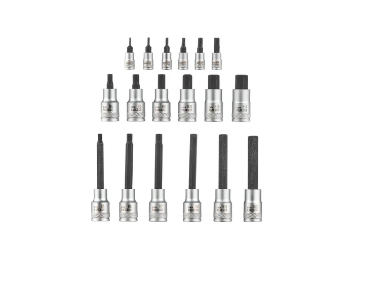 PARKSIDE® Jeu d'embouts TX ou embouts HEX ou clés à douilles