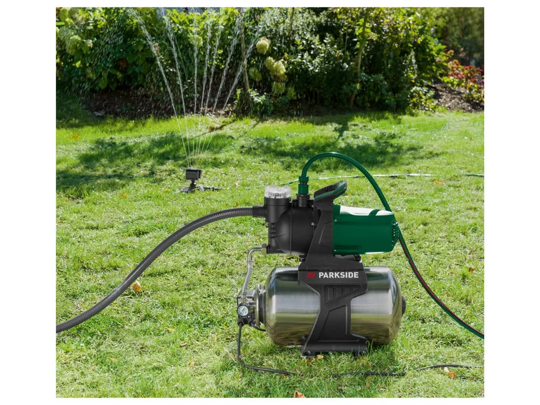 PARKSIDE® Station de pompage domestique en acier inoxydable PHWW 1300 B1