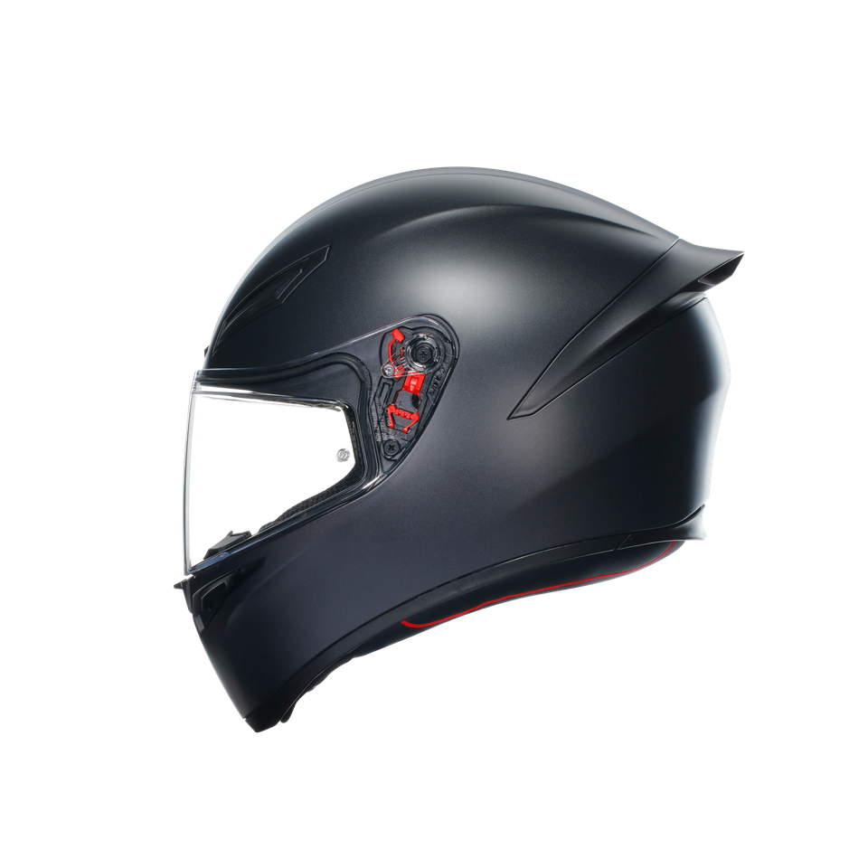 K1 S MATT BLACK - MOTORBIKE FULL FACE HELMET E2206