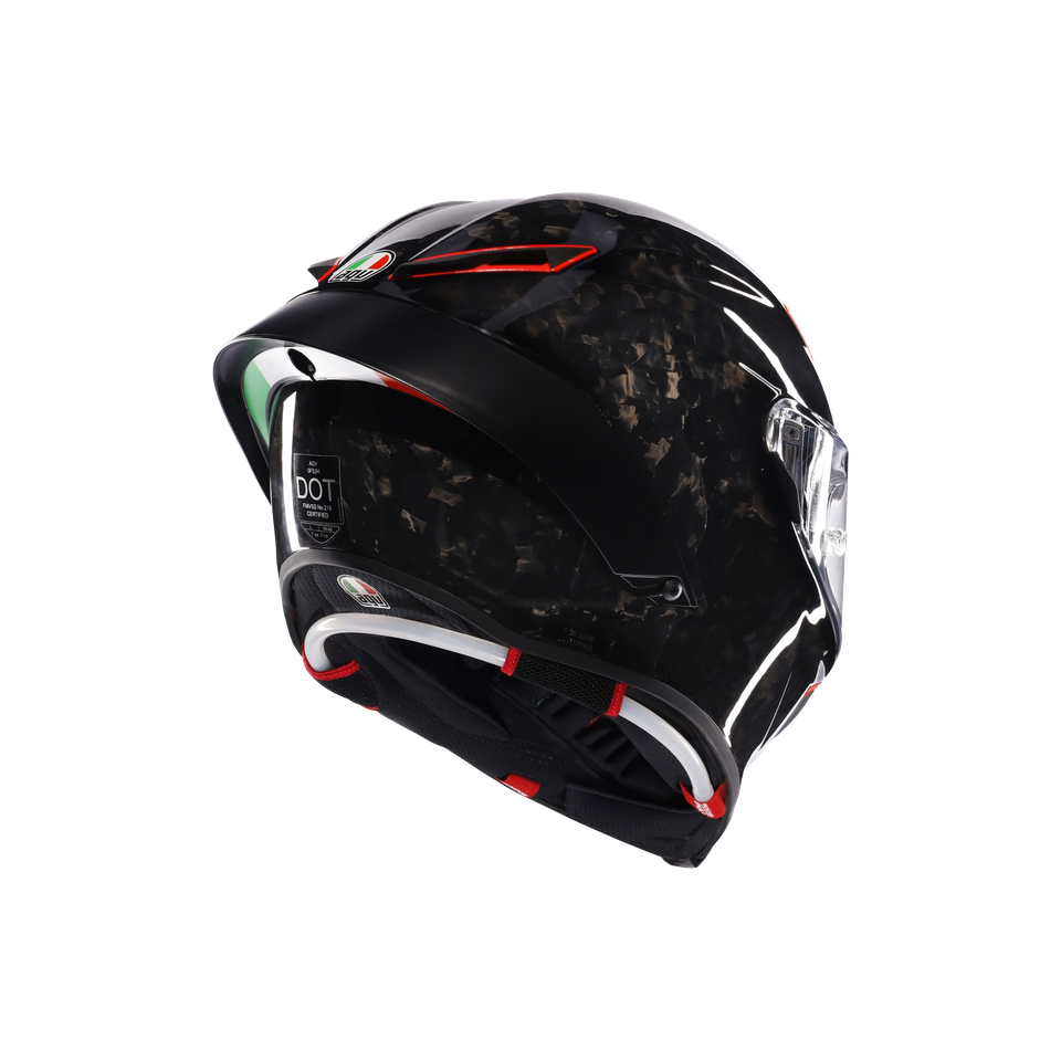 PISTA GP RR ITALIA CARBONIO FORGIATO - MOTORBIKE FULL FACE HELMET E2206 DOT