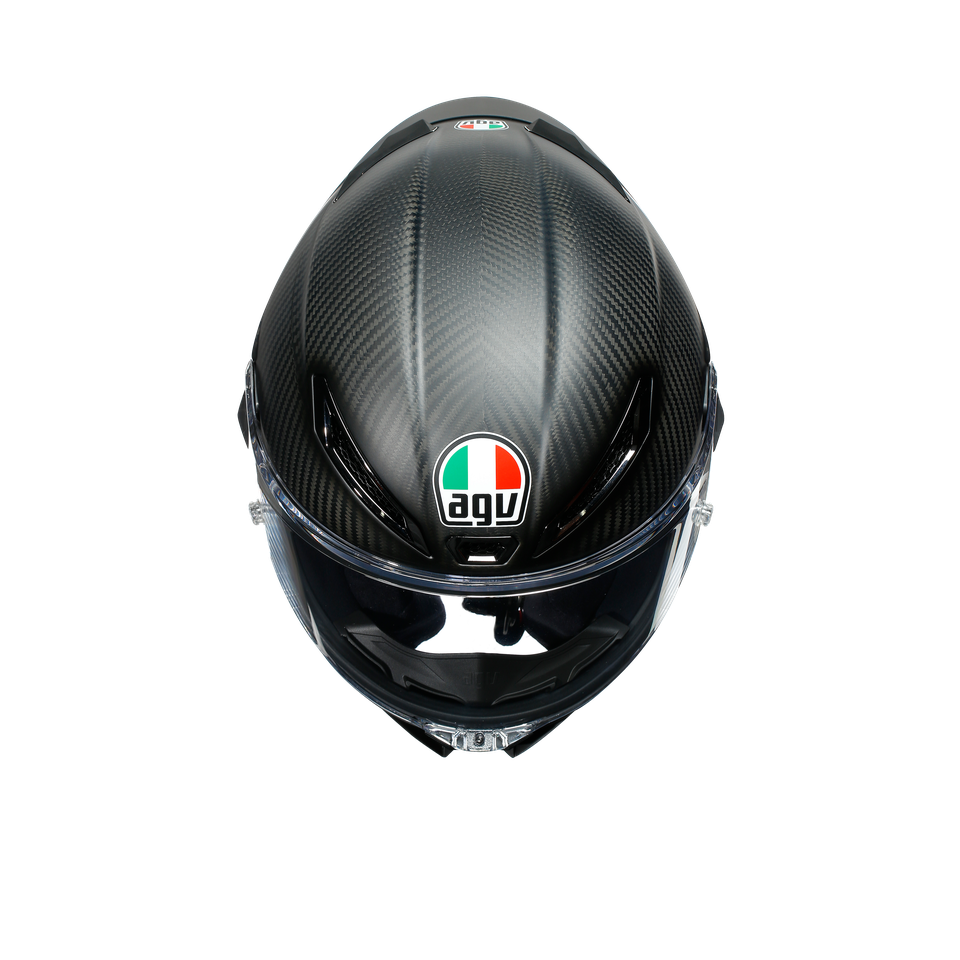 PISTA GP RR MONO MATT CARBON - MOTORBIKE FULL FACE HELMET E2206 DOT