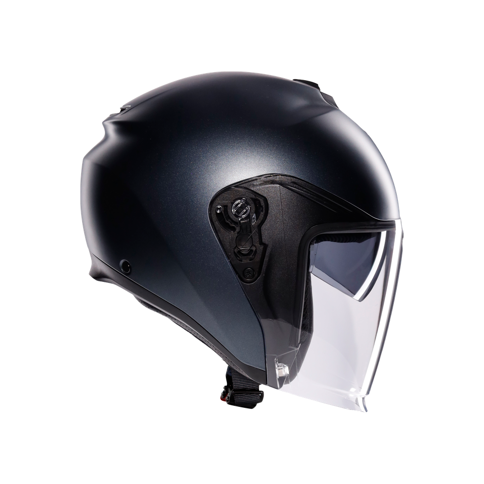 IRIDES MONO ASFALTO GREY - MOTORBIKE OPEN FACE HELMET E2206