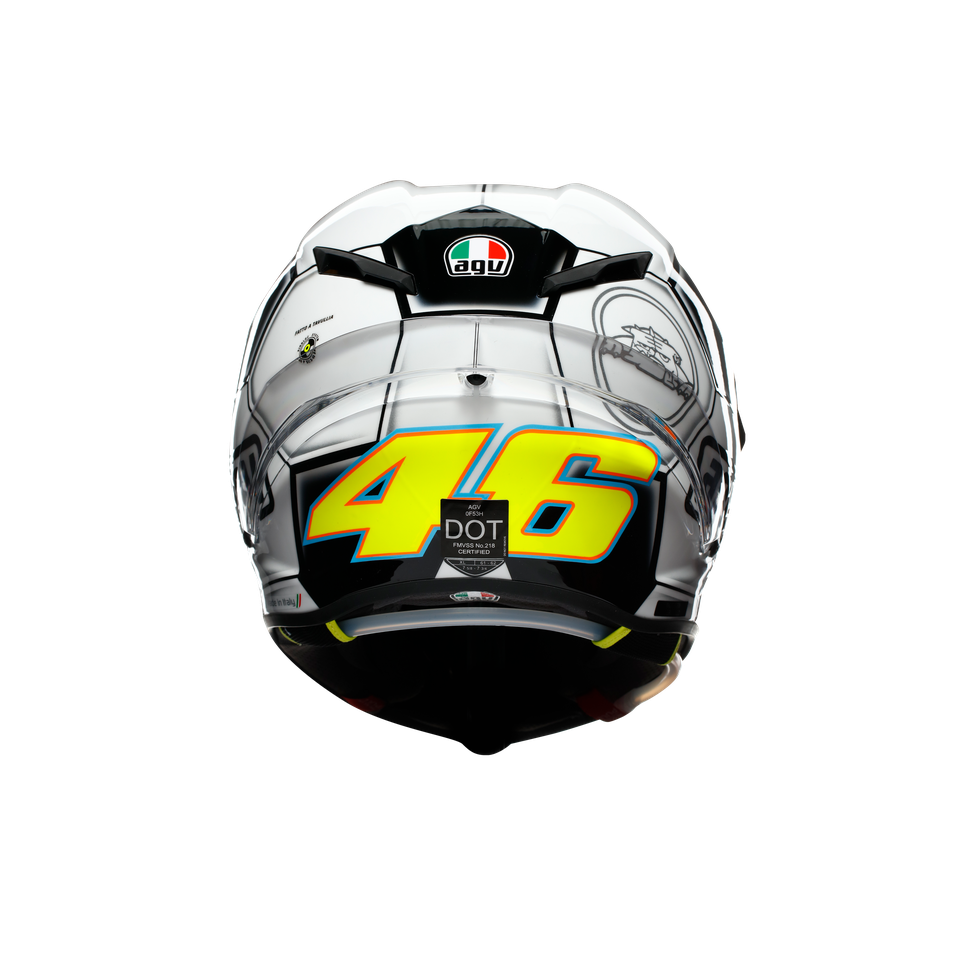 PISTA GP RR CATALUNYA 2008 (LIMITED EDITION) - MOTORBIKE FULL FACE HELMET E2206 DOT