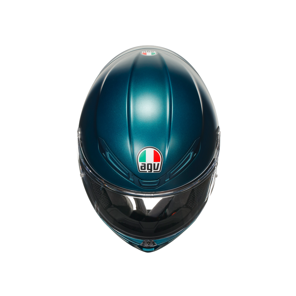 K6 S PETROLIO MATT - MOTORBIKE FULL FACE HELMET E2206