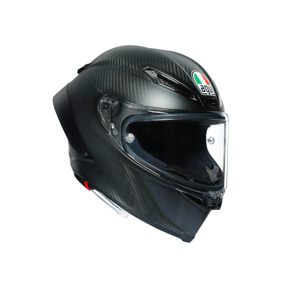 PISTA GP RR MONO MATT CARBON - MOTORBIKE FULL FACE HELMET E2206 DOT