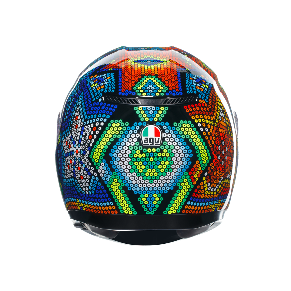 K3 ROSSI WINTER TEST 2018 - MOTORBIKE FULL FACE HELMET E2206