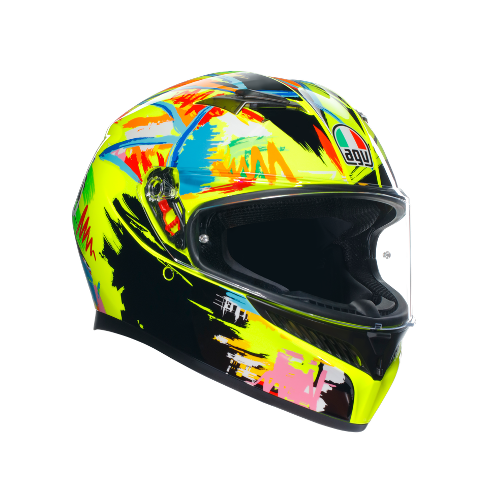 K3 ROSSI WINTER TEST 2020 - MOTORBIKE FULL FACE HELMET E2206