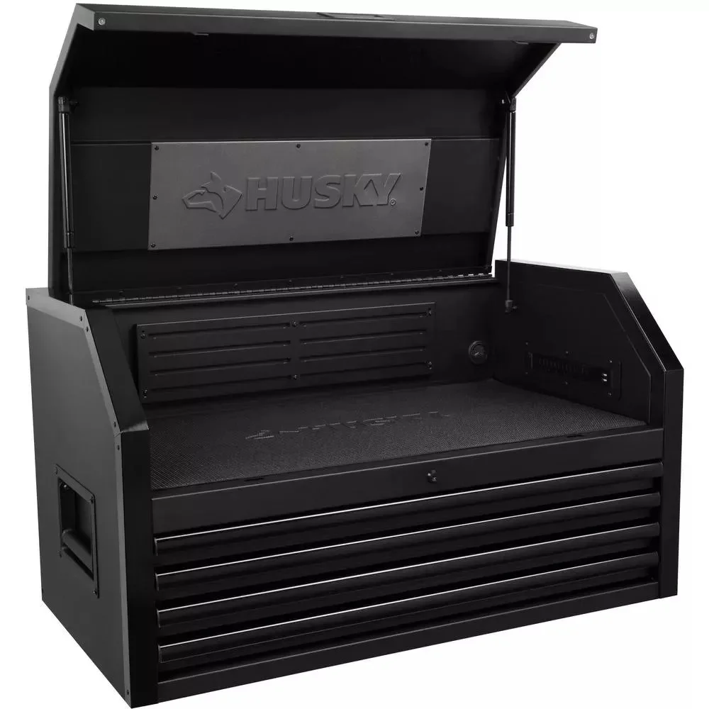 INDUSTRIAL 41 IN. W X 21.5 IN. D 4-DRAWER TOP TOOL CHEST IN MATTE BLACK