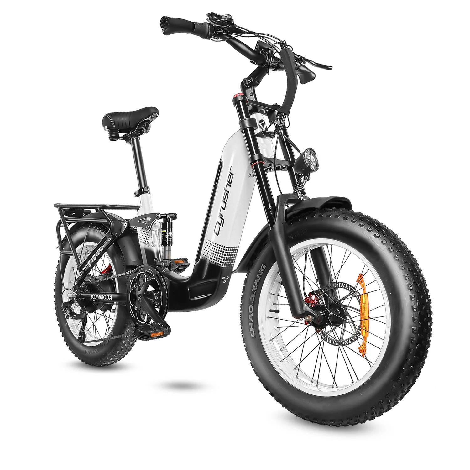 Cyrusher Kommoda Step-through Full Suspension Electric Bike