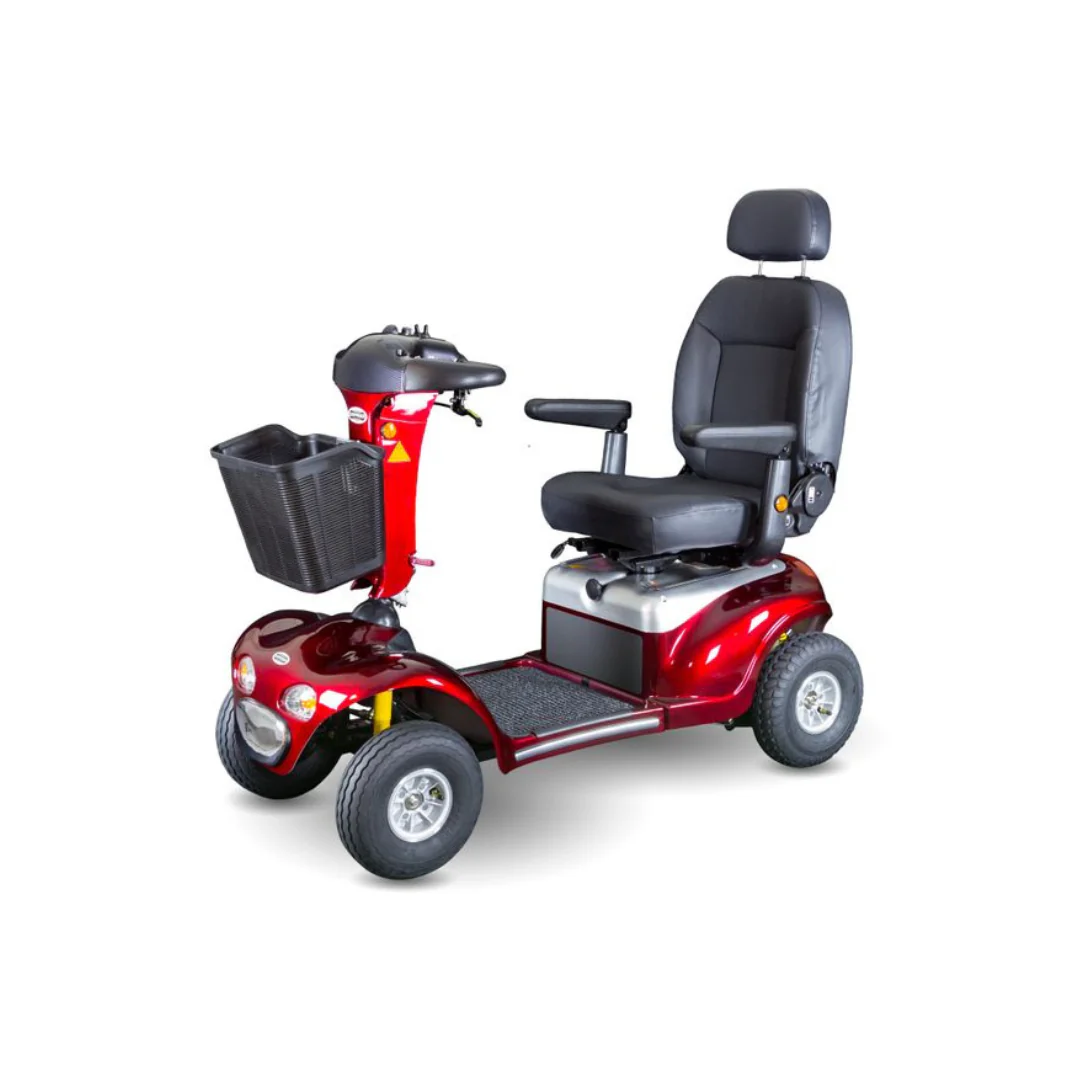 Shoprider Sprinter XL4 Enduro Deluxe Heavy Duty 4-Wheel Scooter – Burgundy