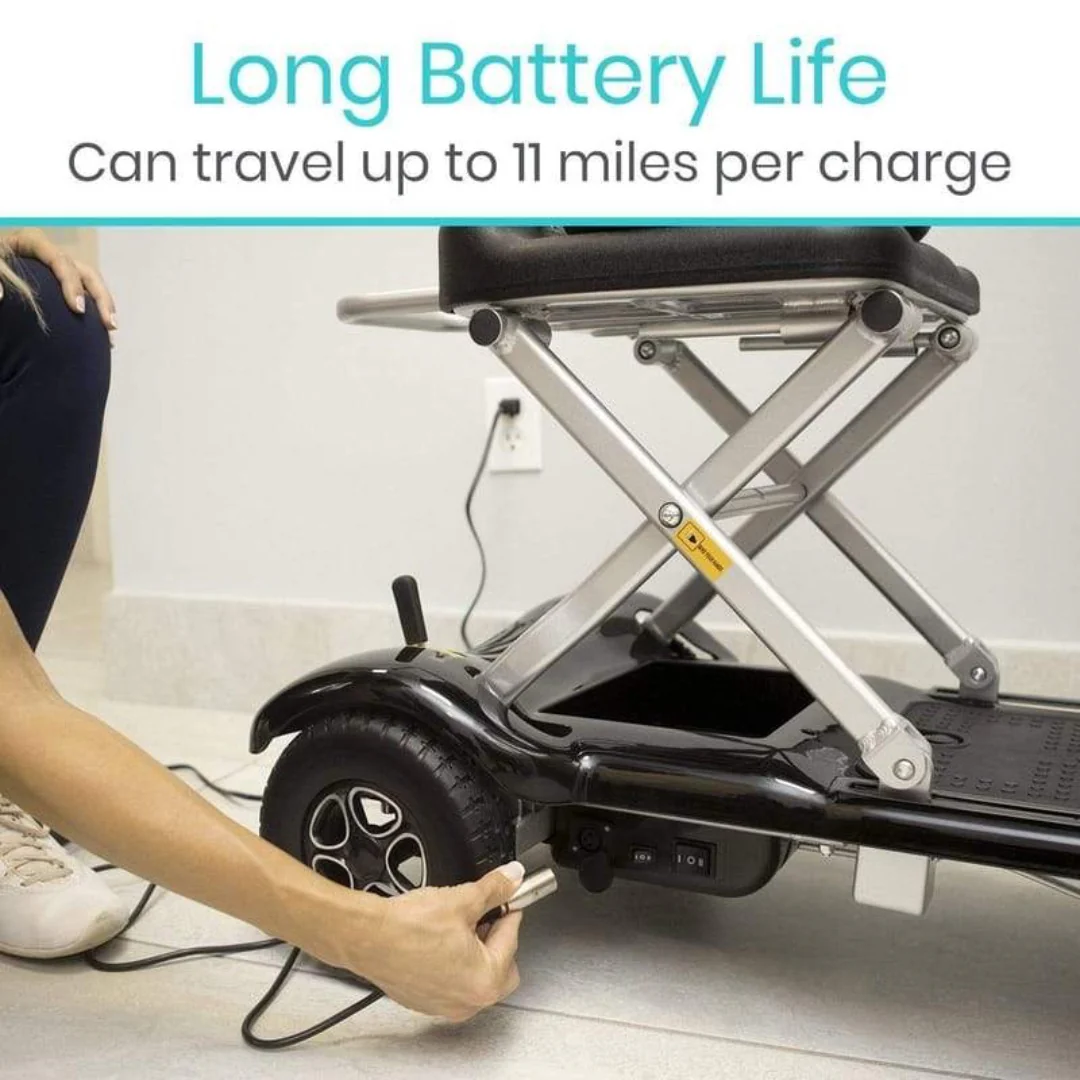 Vive Health Automatic Folding Mobility Scooter - TSA Approved For Travel