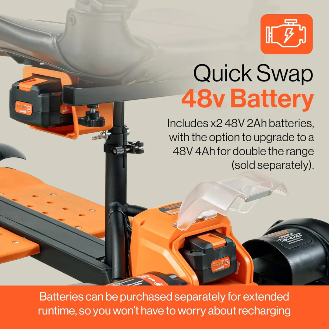 SuperHandy Passport Prime Mobility Scooter - Foldable, 48V Li-Ion Battery