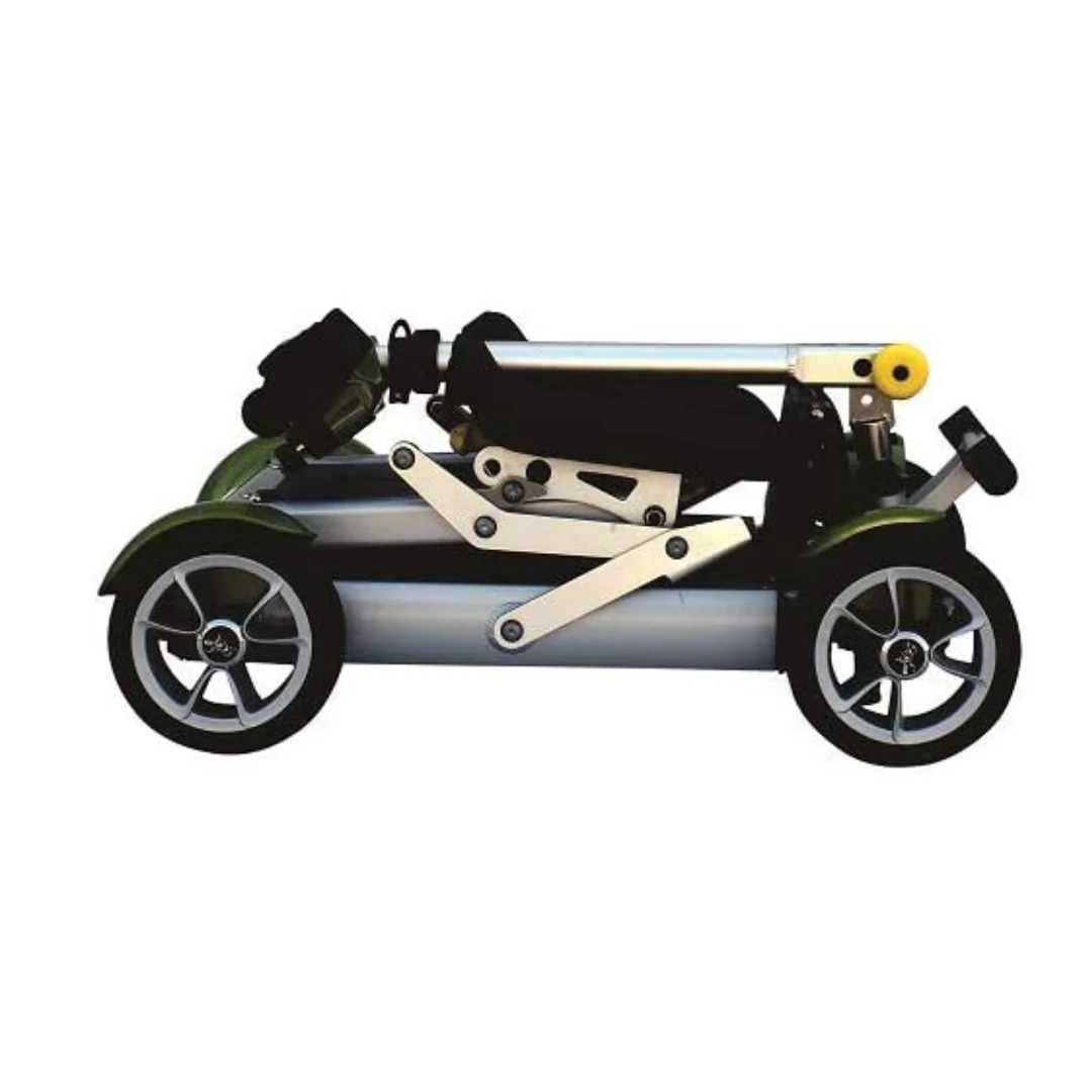 EV Rider Gypsy Q2 Ultralight Collapsible 4-Wheel Mobility Scooter - Airline Travel Scooter