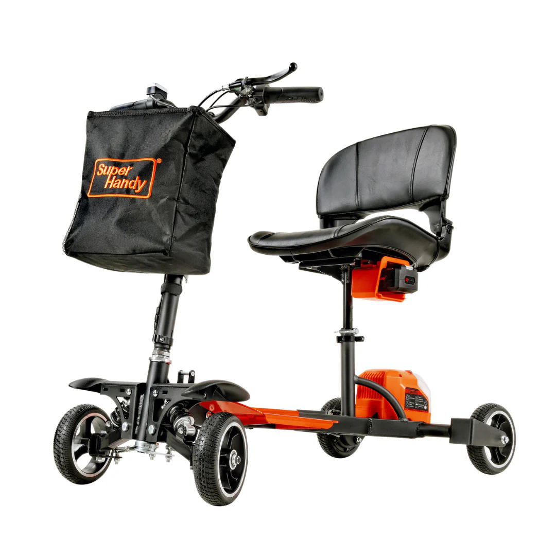 SuperHandy Passport Pro Foldable 4-Wheel Mobility Scooter