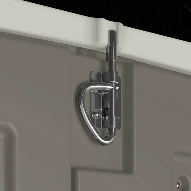 Covington Outdoor 7 1/2 ft. wide x 4 ft. deep storage shed