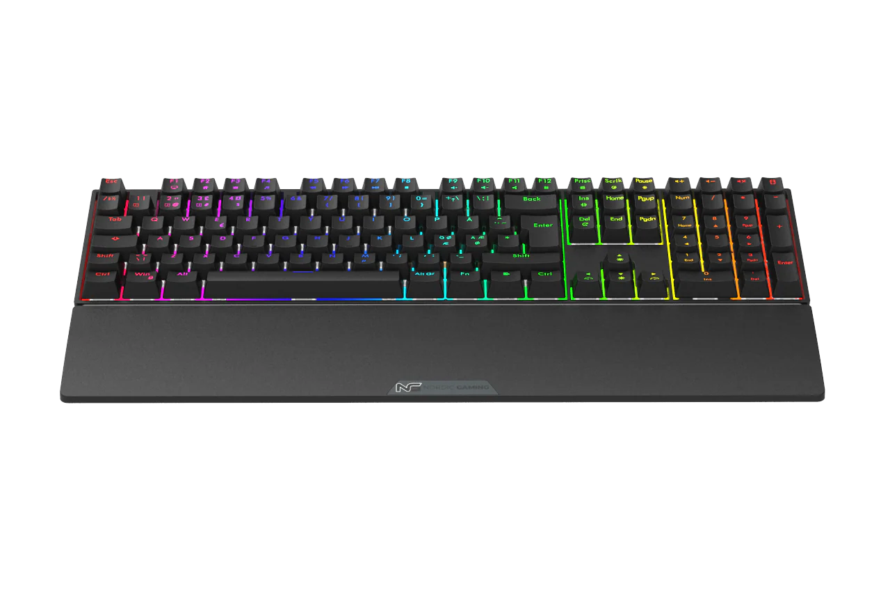 Nordic Gaming Operator-Tastatur. mechanisch. RGB/16.8 Millionen Farben