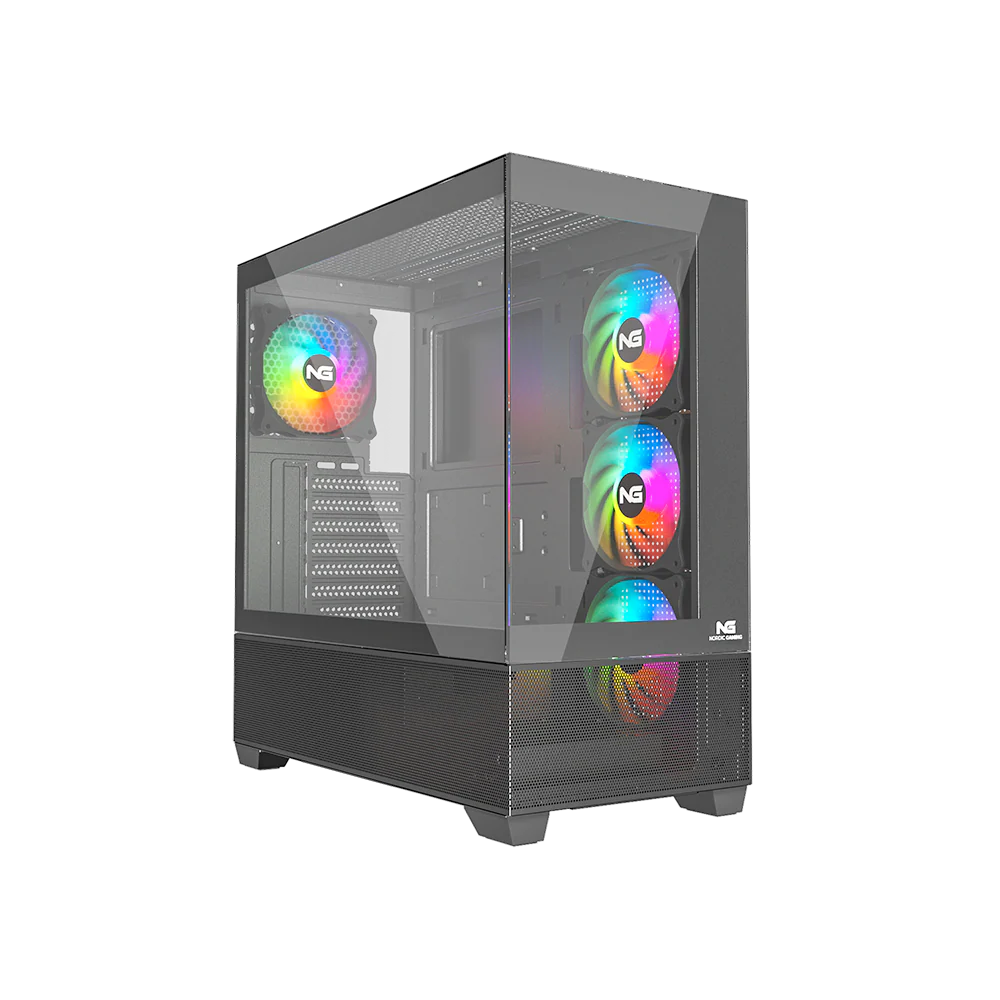 Nordic Gaming Hugin RGB Tårn ATX - Sort