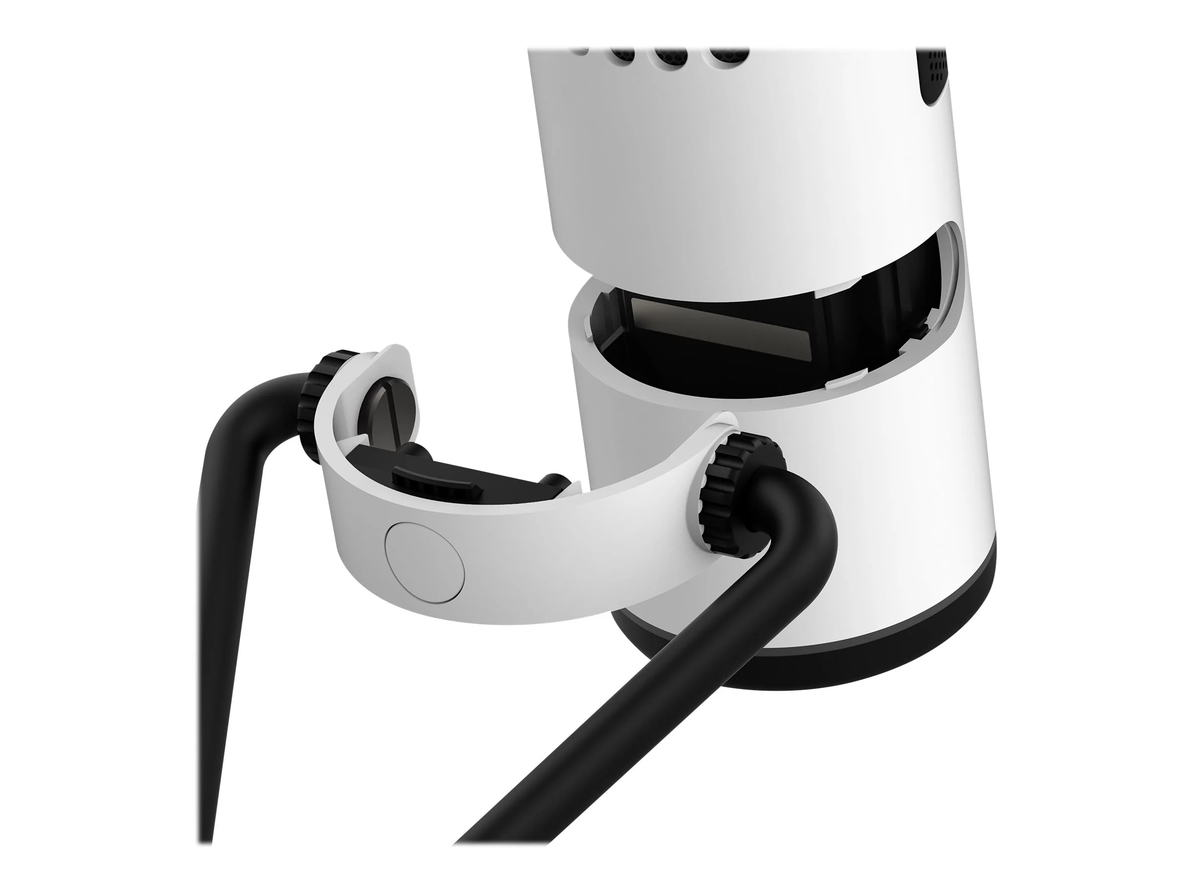 NZXT Kapselmikrofonkabel Niere Schwarz Weiß