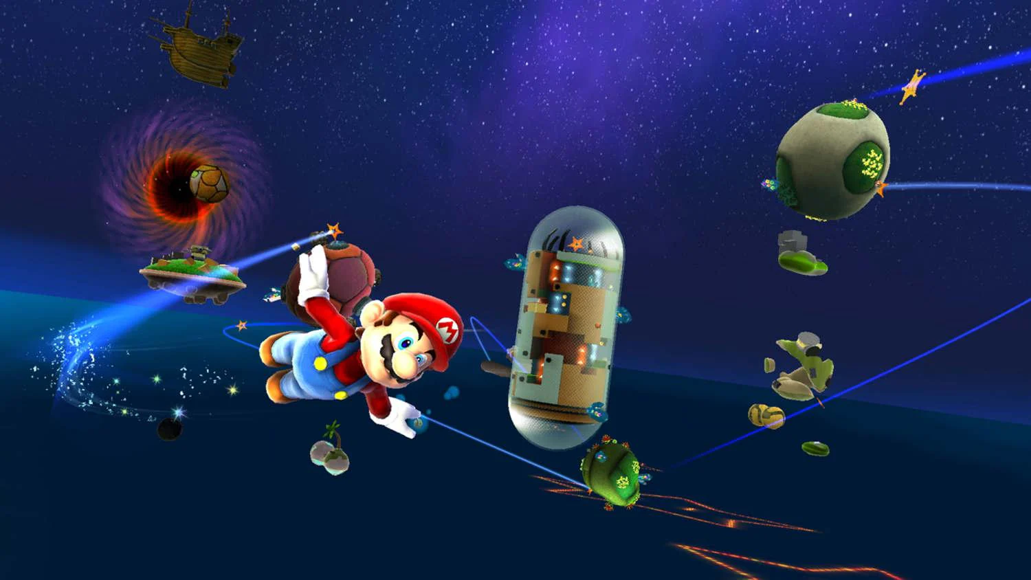 Super Mario Galaxy and Super Mario Galaxy 2