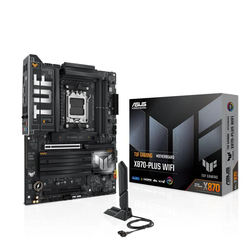 ASUS TUF GAMING X870-PLUS WIFI (ATX. X870. AM5. DDR5)