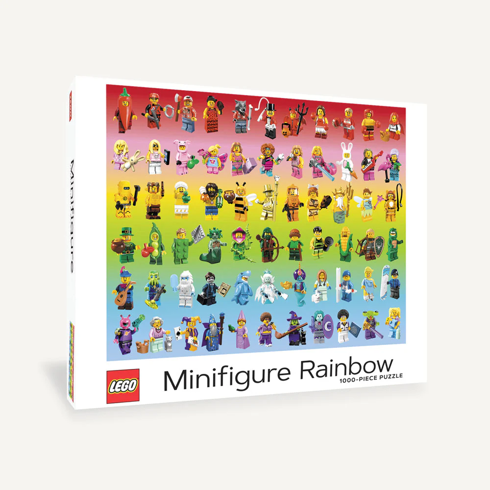 LEGO – Minifigur Regnbue Puslespil 1000+