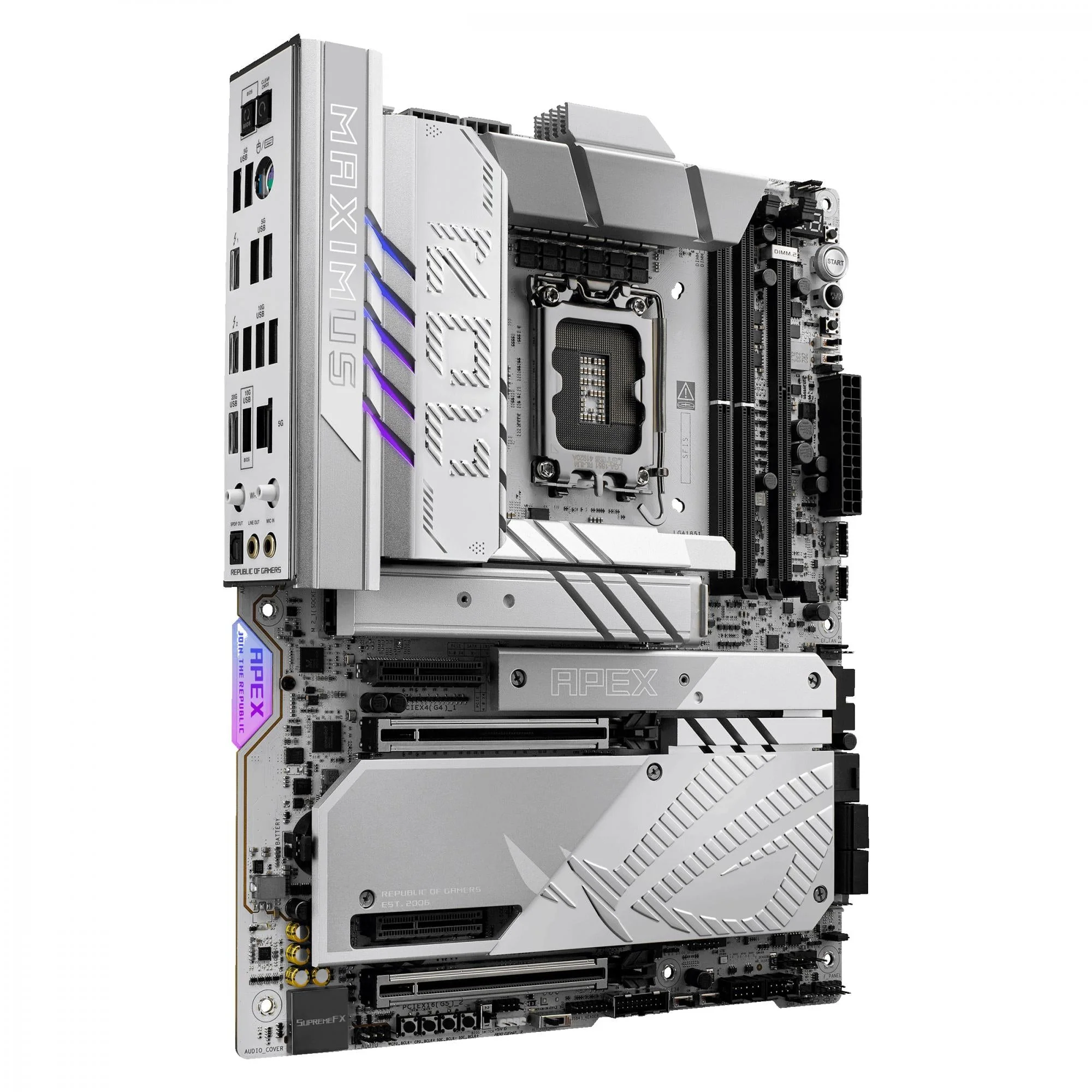 ASUS ROG MAXIMUS Z890 APEX (ATX. Z890. LGA 1851. DDR5)