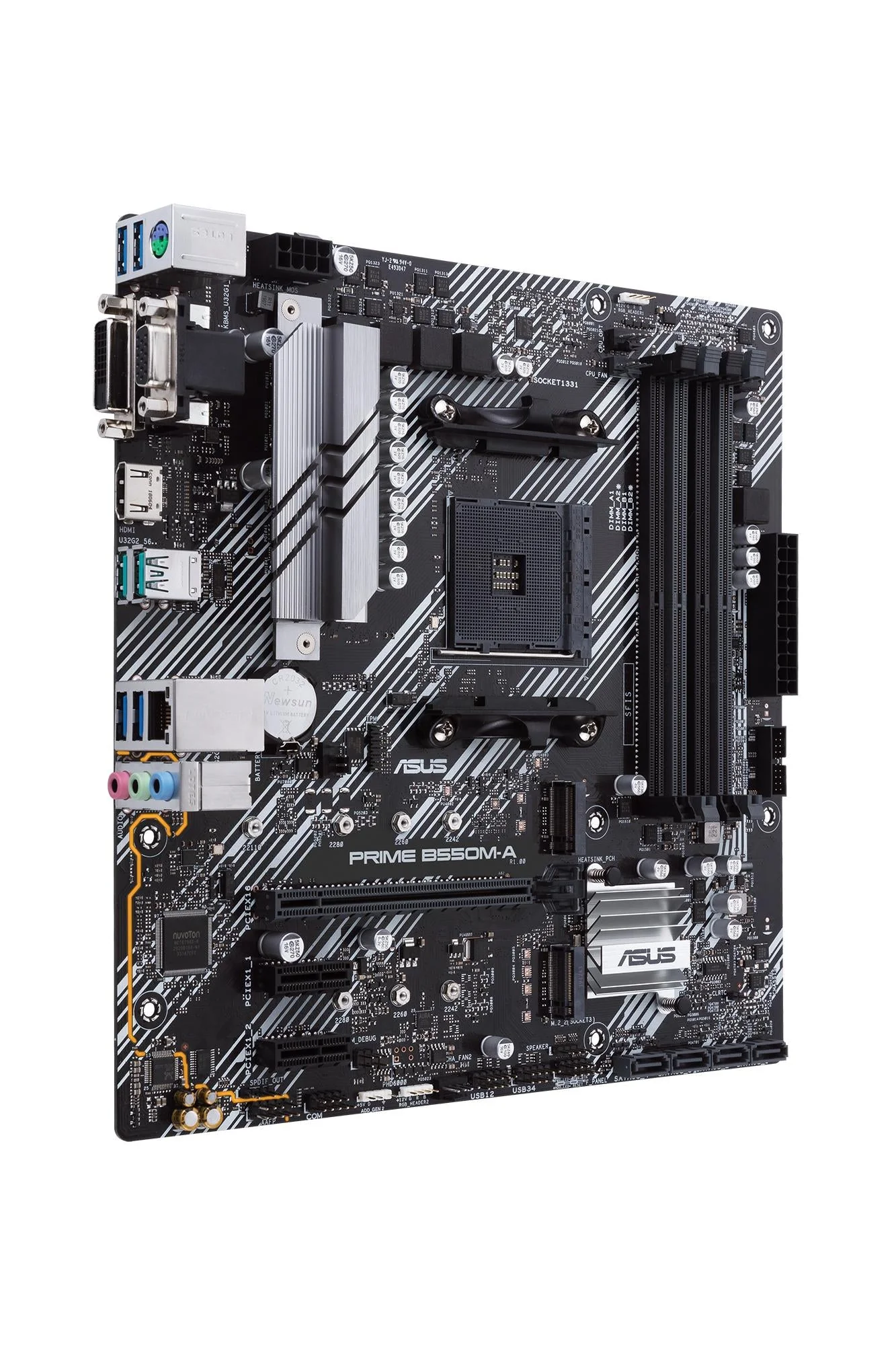ASUS PRIME B550M-A/CSM (mATX. B550. AM4)