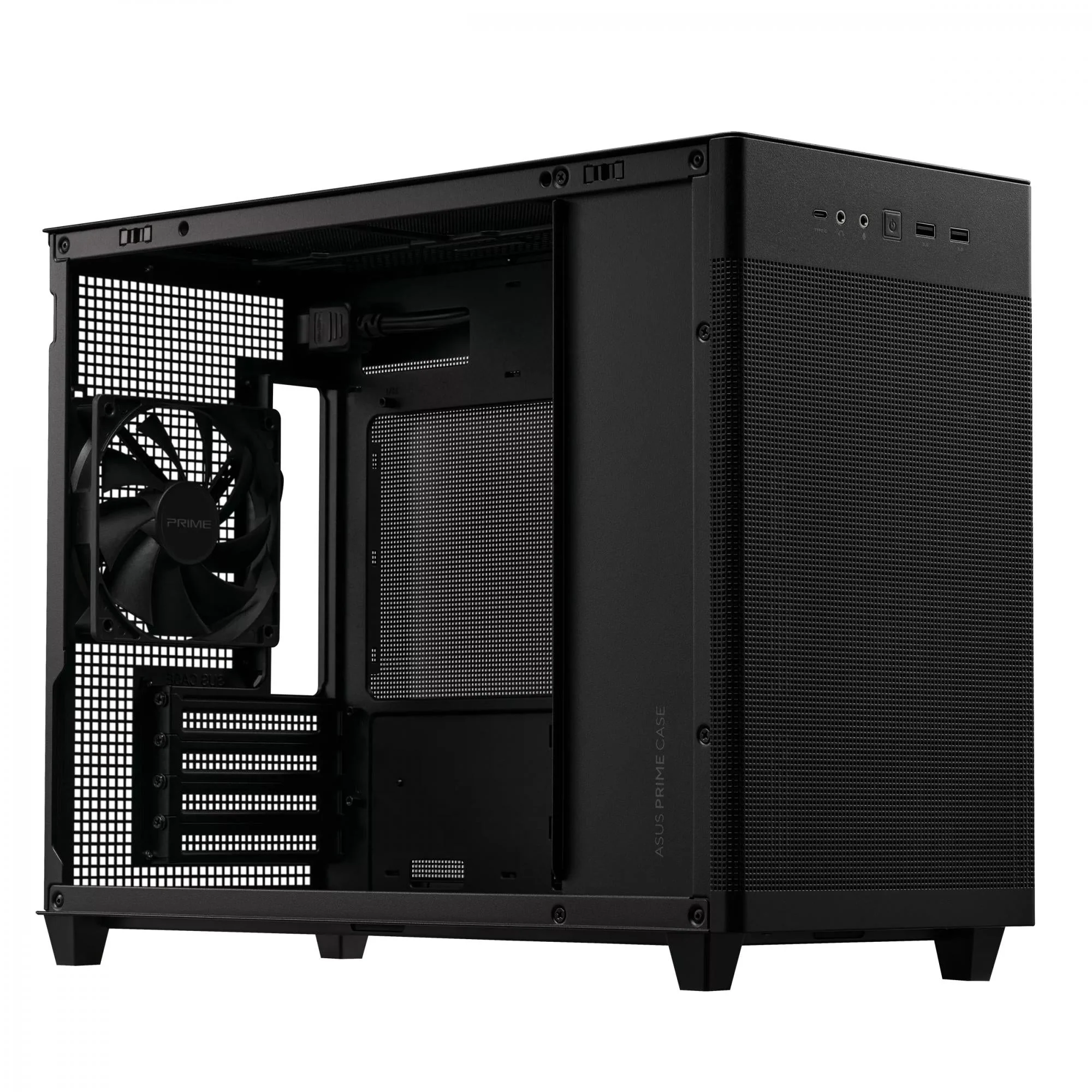 ASUS Prime AP201 TG MicroATX/MiniITX CASE Black Edition