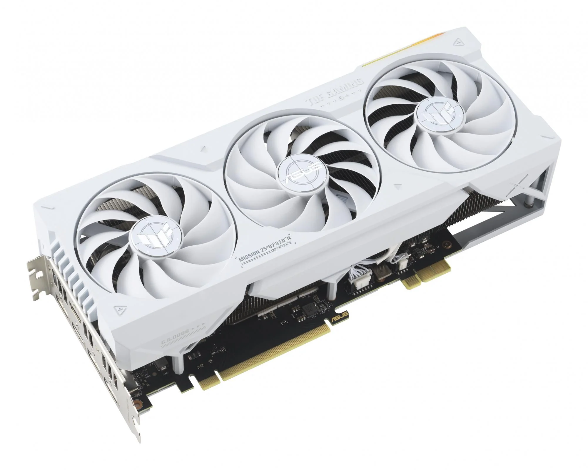 ASUS GeForce RTX 4070 TI SUPER 16GB TUF OC GAMING WHITE EDITION BTF