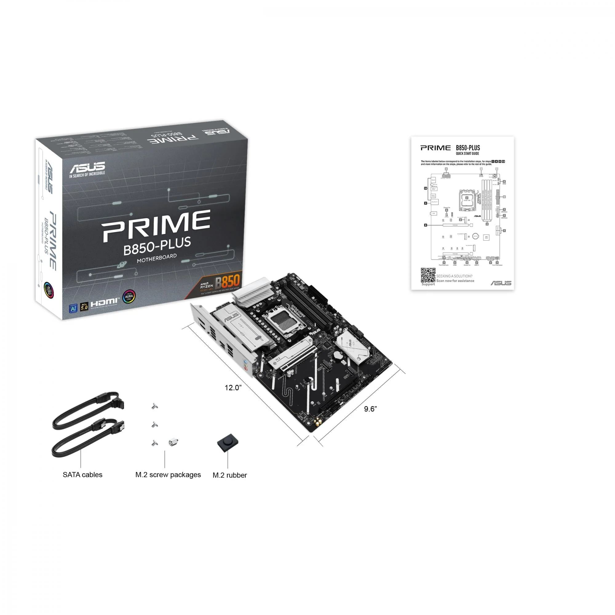 ASUS PRIME B850-PLUS-CSM (ATX. B850. AM5. DDR5)