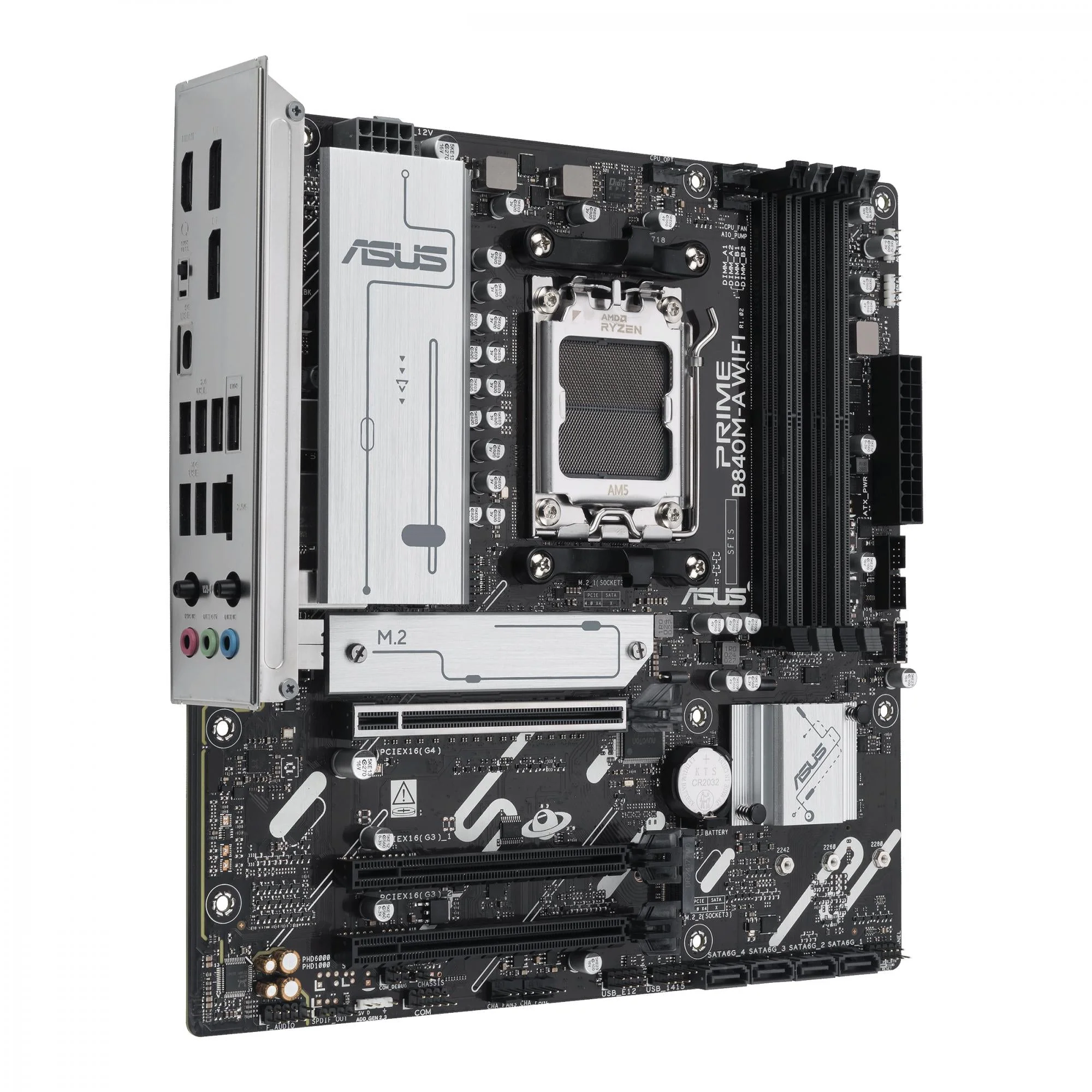 ASUS PRIME B840M-A WIFI (mATX. B840. AM5)