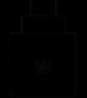 ASUS ROG KERIS II Trådløs ACE AimPoint Moonlight Hvid Gaming Mus