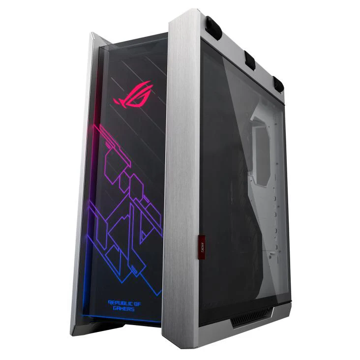 ASUS ROG STRIX HELIOS GX601 WHITE Edition Tempered Glass RGB
