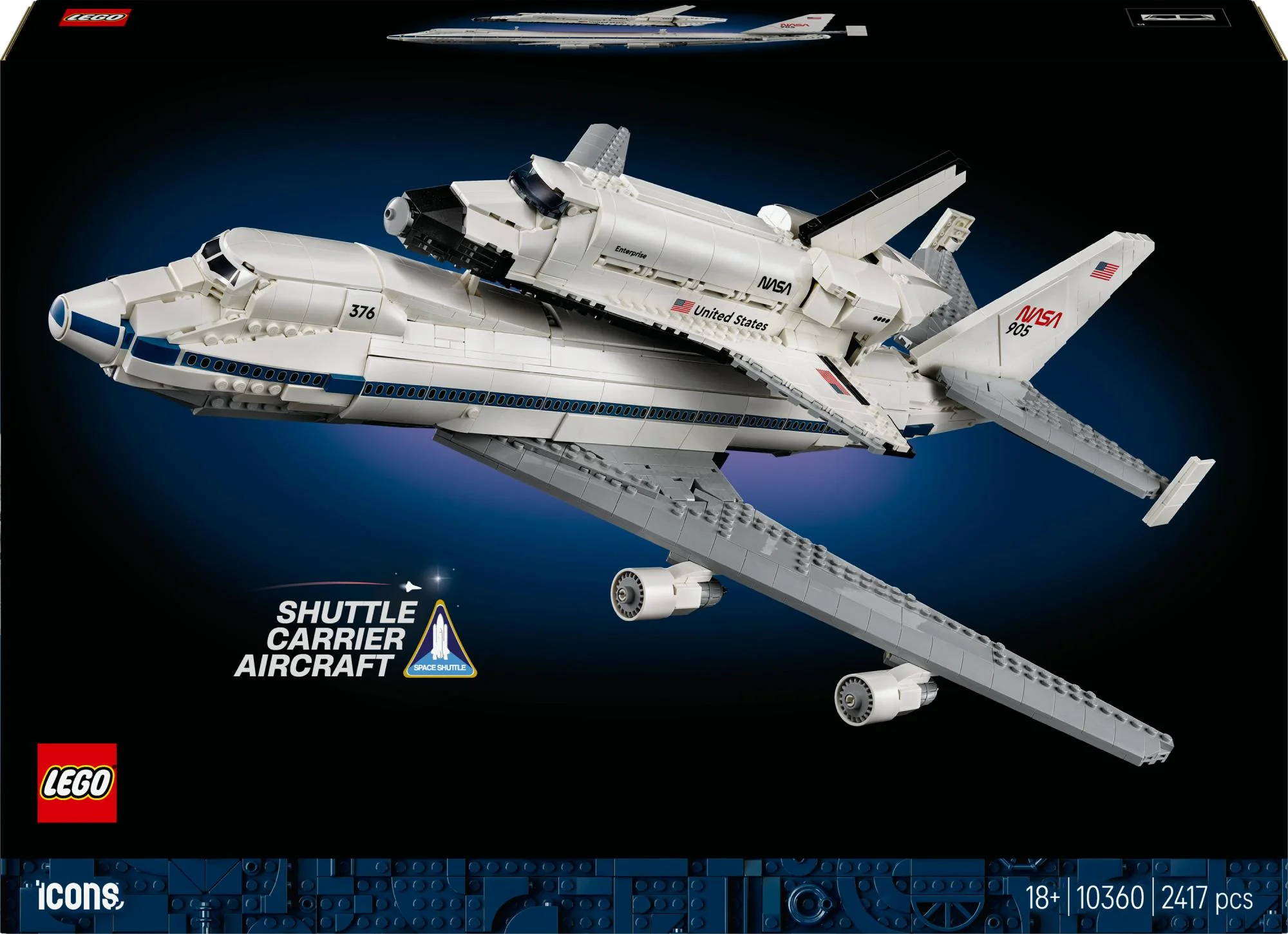 LEGO Icons – Shuttle Carrier Aircraft