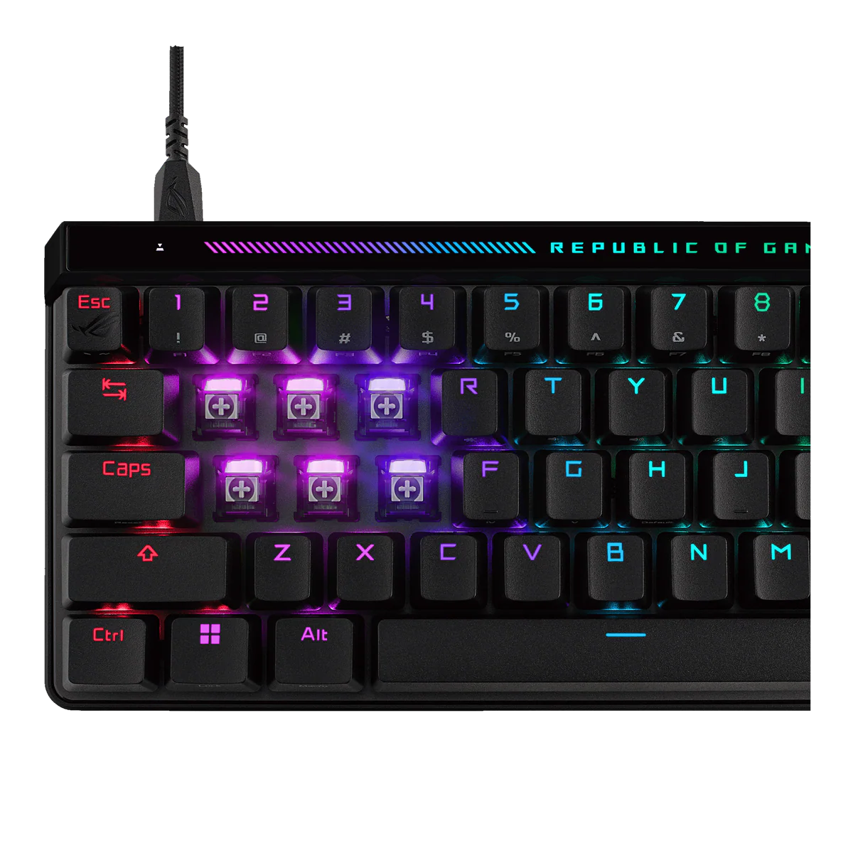 ASUS ROG FALCHION ACE HFX (M605) 65% Analog Gaming Keyboard with ROG HFX Magnetic Switches